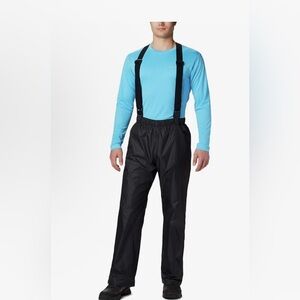 Columbia Men's PFG Storm Bib Pant. Black SZ LTG 32 Length